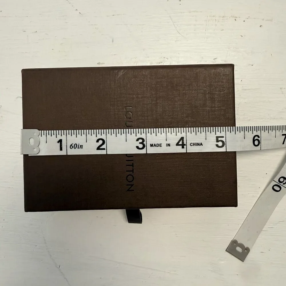 Authentic Louis Vuitton Small Drawer Gift Box & Dust Bag Set Luxury Packaging